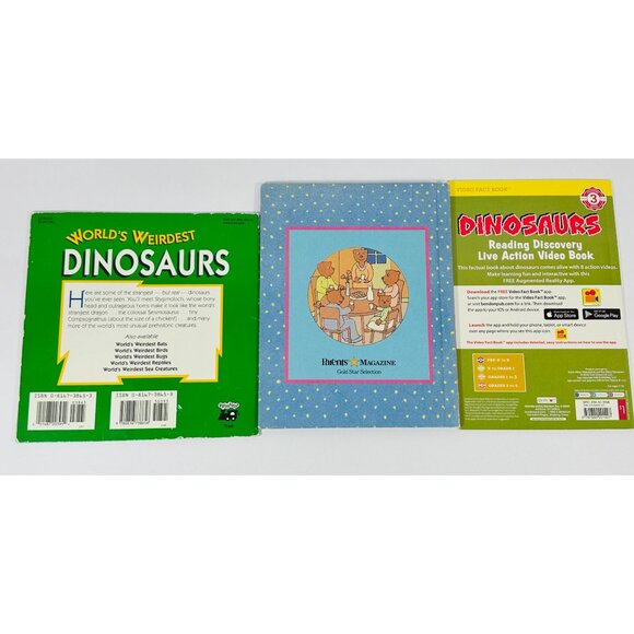 Dinosaur & Animal Children Books T Veg Discovering Dinosaurs & Milk And Cookies - Picture 4 of 5